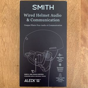 Smith x Aleck Wired Ski/Snowboard Helmet Audio